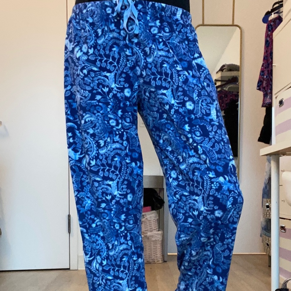 Blue Patterned PJ pants